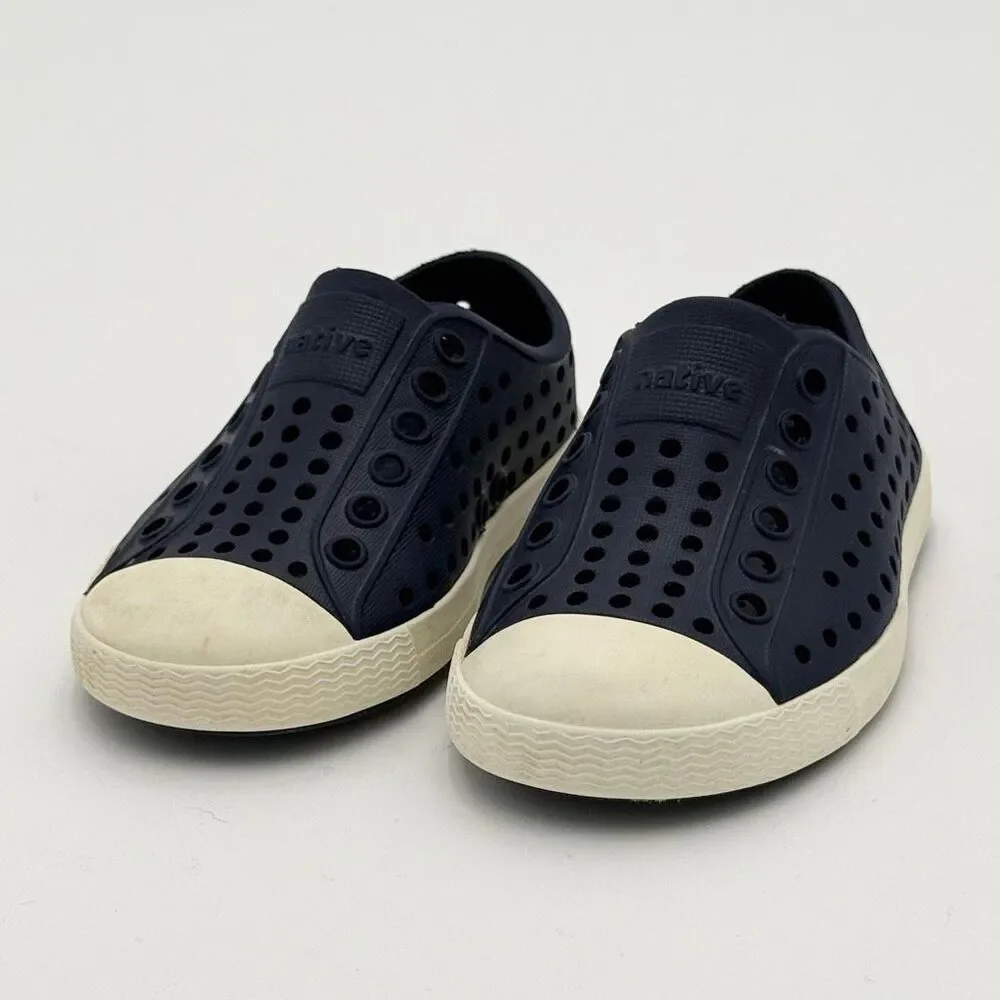 Native Jefferson Waterproof Navy Blue Sandals - US Size Toddler 5C